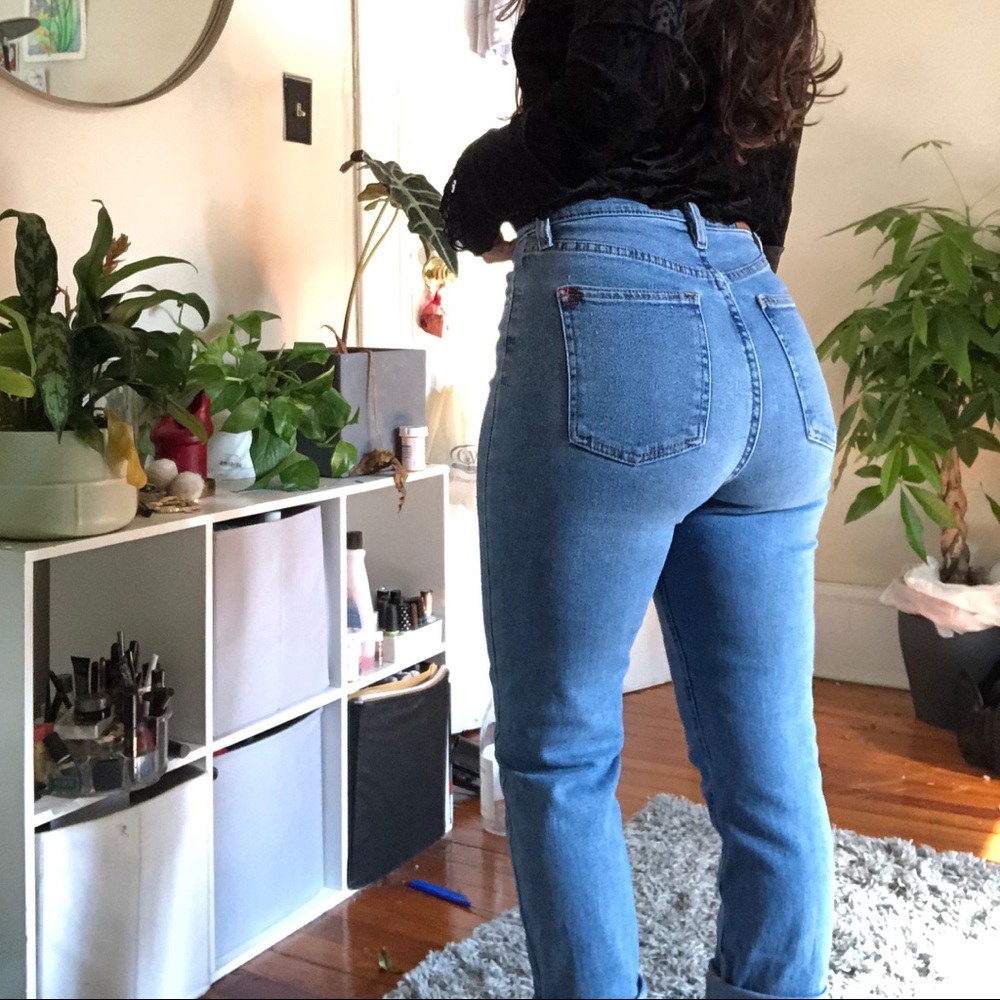 BDG girlfriend high rise jeans